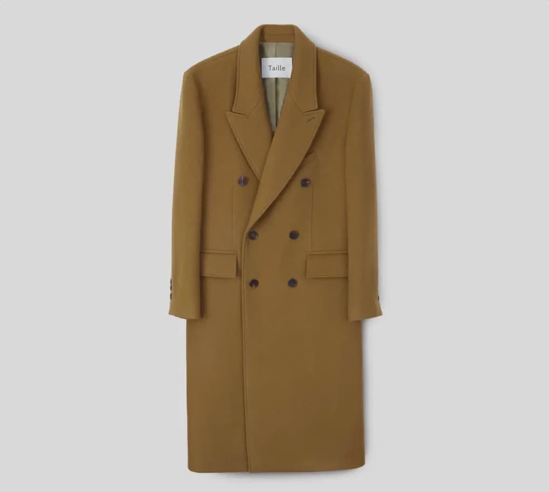 타일레 BRUG DOUBLE BREASTED COAT 상품이미지1