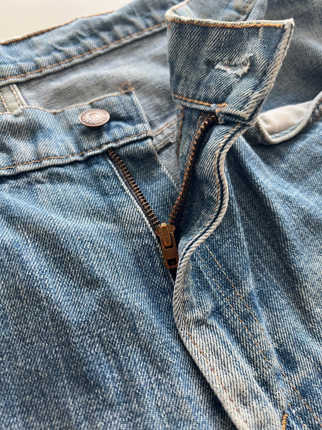 70‘s levis 리바이스 646 벨바텀 부츠컷 데님 상품이미지8