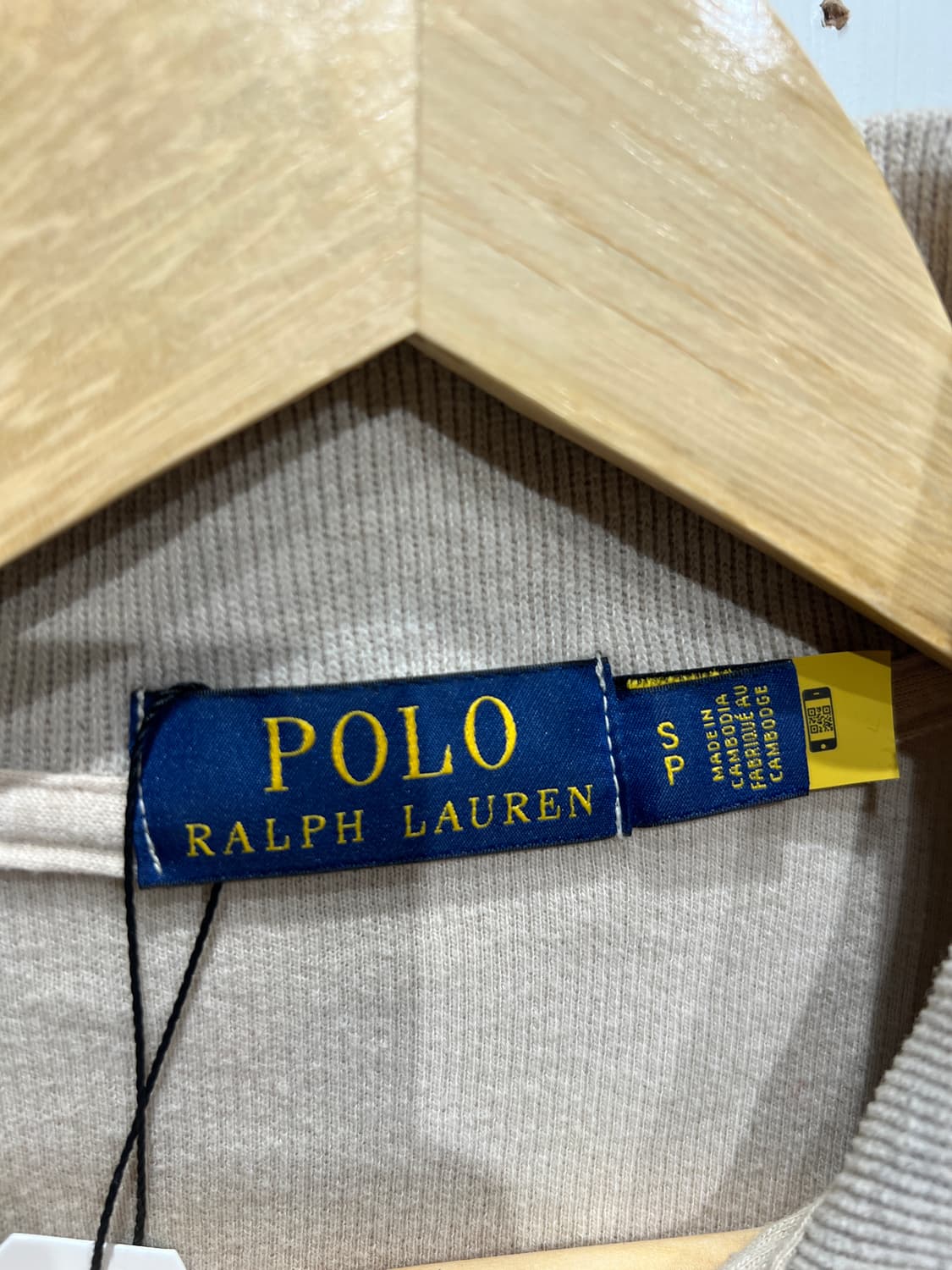 폴로 랄프로렌 반집업 니트 상품이미지3