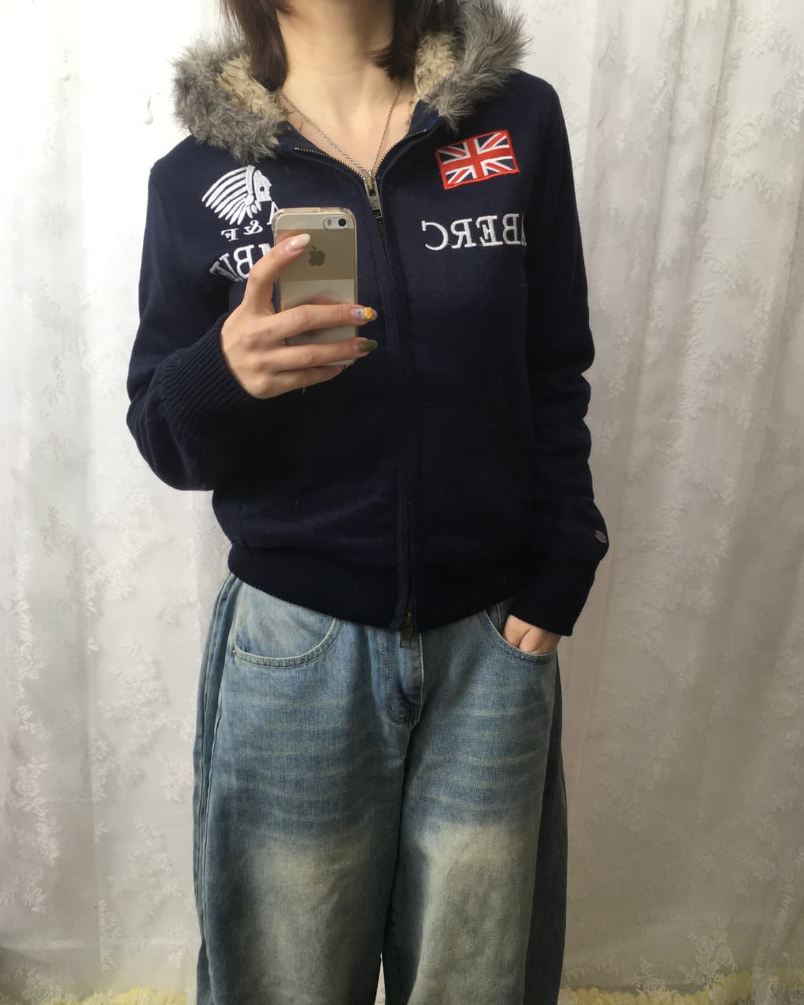 ABERCROMBIE & FITCH WolfJo Hooded ZipUp 상품이미지8