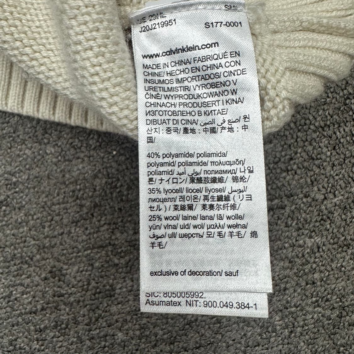 캘빈클라인 니트베스트 상품이미지4