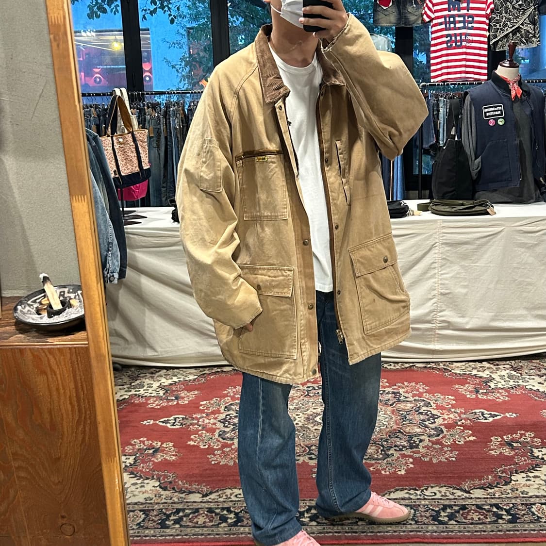 XXXL) Work'n Sport USA 워크웨어 덕 캔버스 워크 자켓 상품이미지7