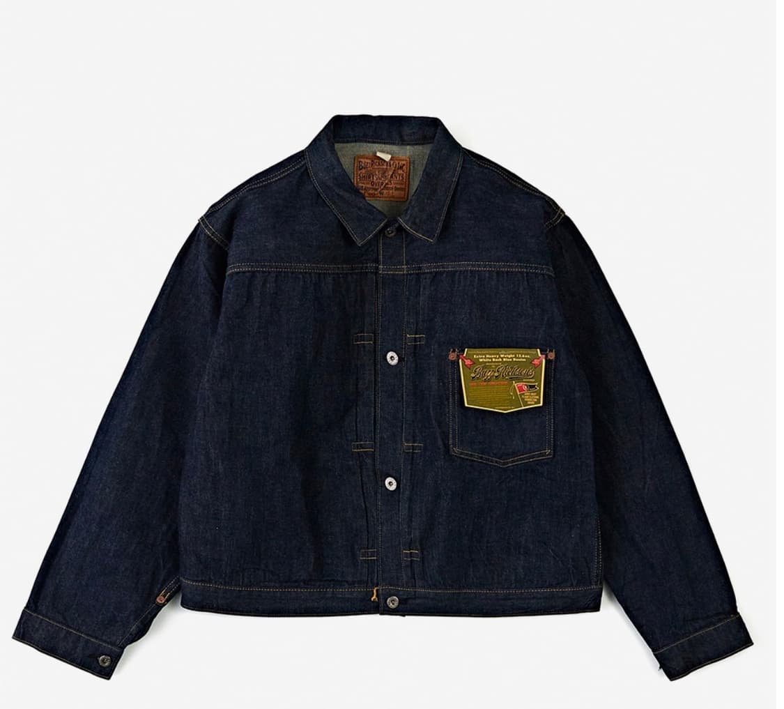 버즈릭슨 BR16041T WWII T-back 데님자켓 46 상품이미지1