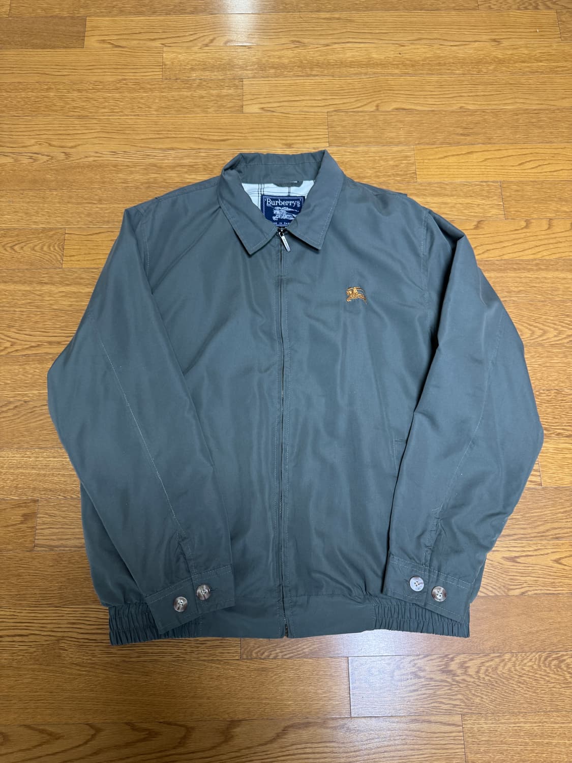 버버리 빈티지 블루종 자켓  상품이미지1
