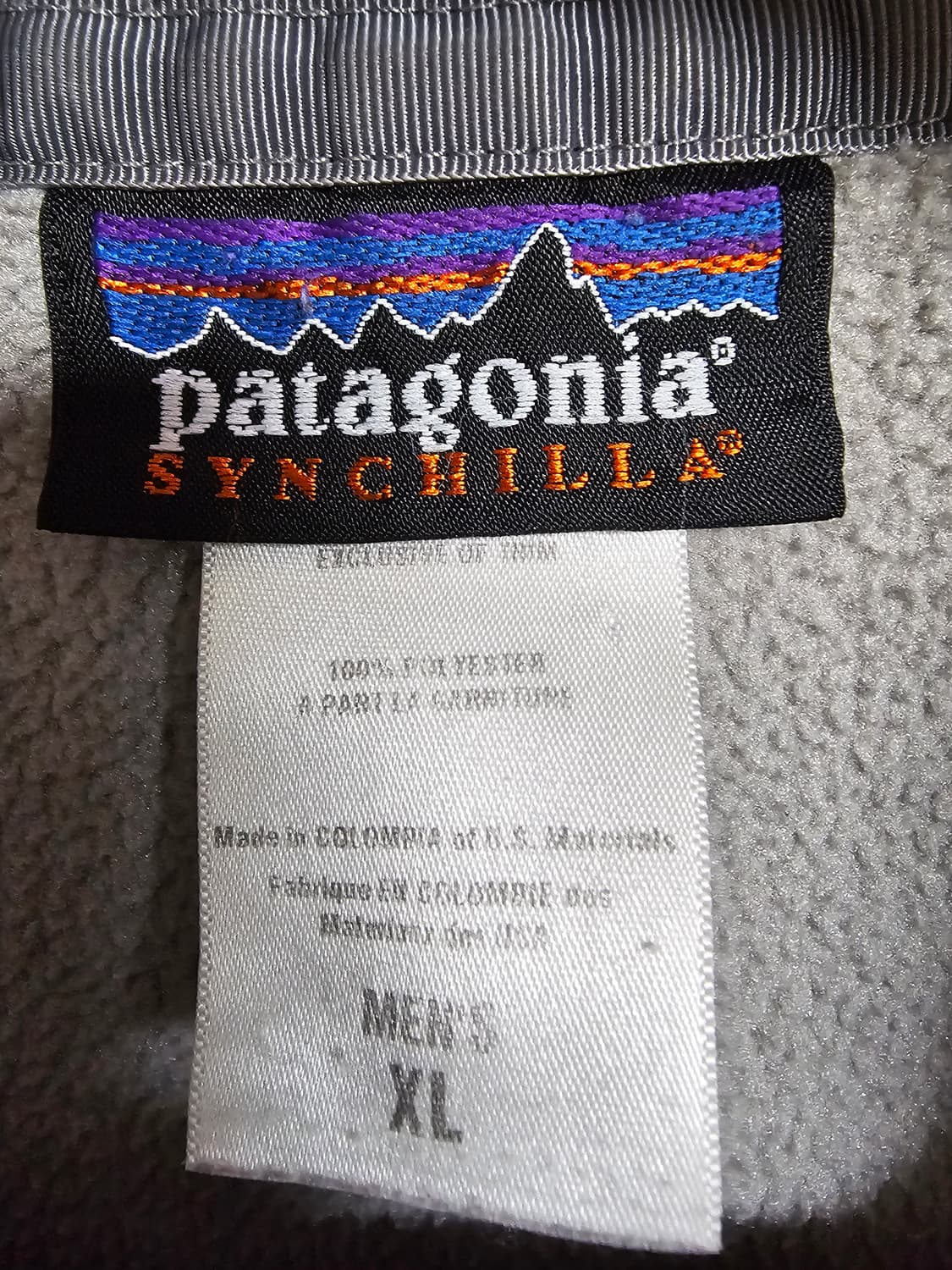 파타고니아 신칠라 XL 그레이 레드 상품이미지2