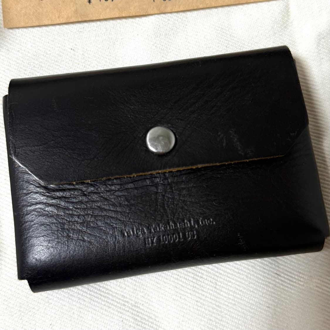 [OS]타이가 타카하시 Lot.016 블랙 카드케이스 상품이미지2