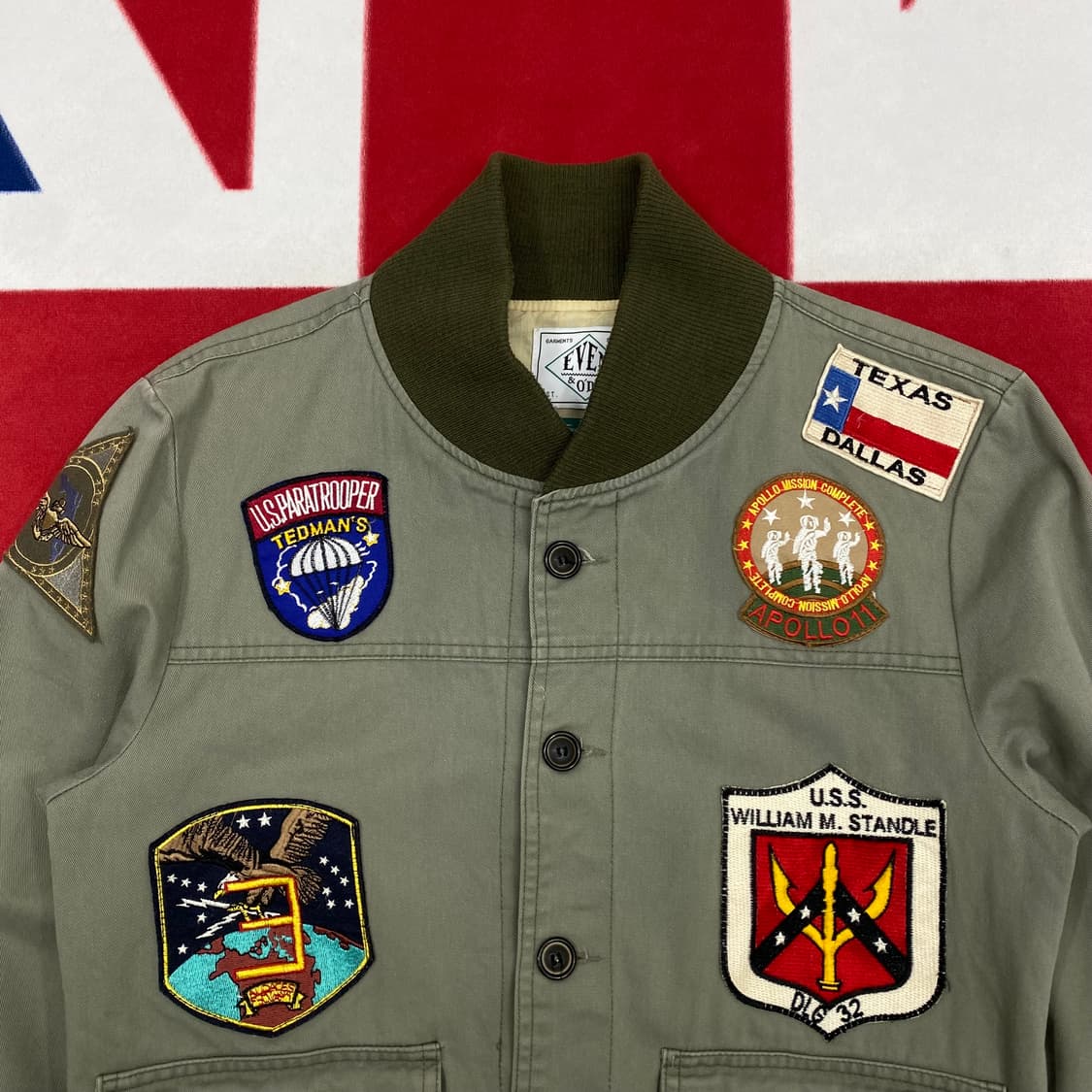 빈티지 패치 자켓 M  상품이미지3