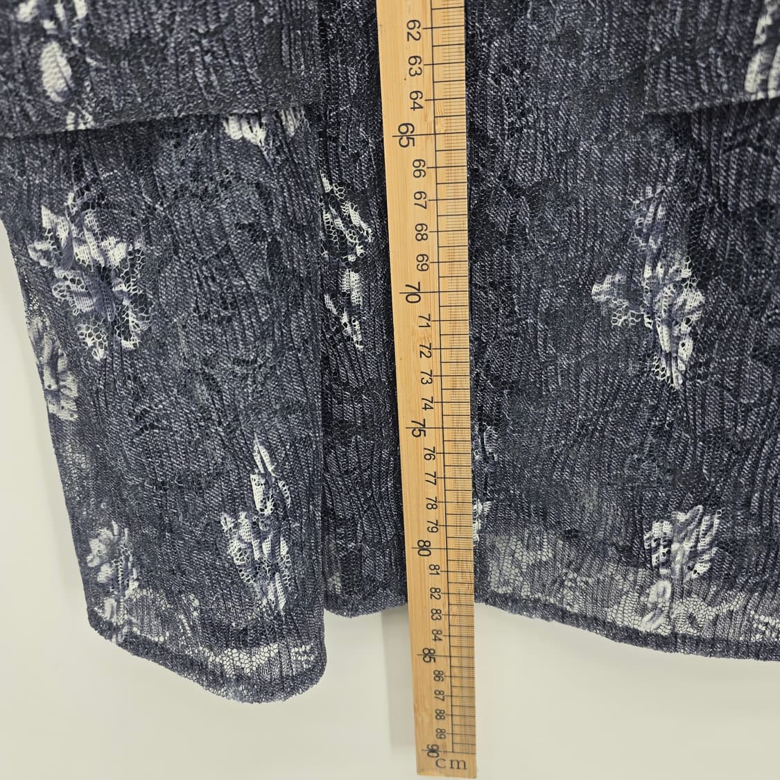 레이스 롱 자켓 / 빈티지 플라워 레이스 셔츠 코트형 상품이미지6