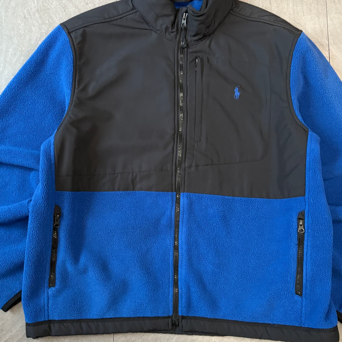 폴로 정품 블루 플리스 자켓 상품이미지4