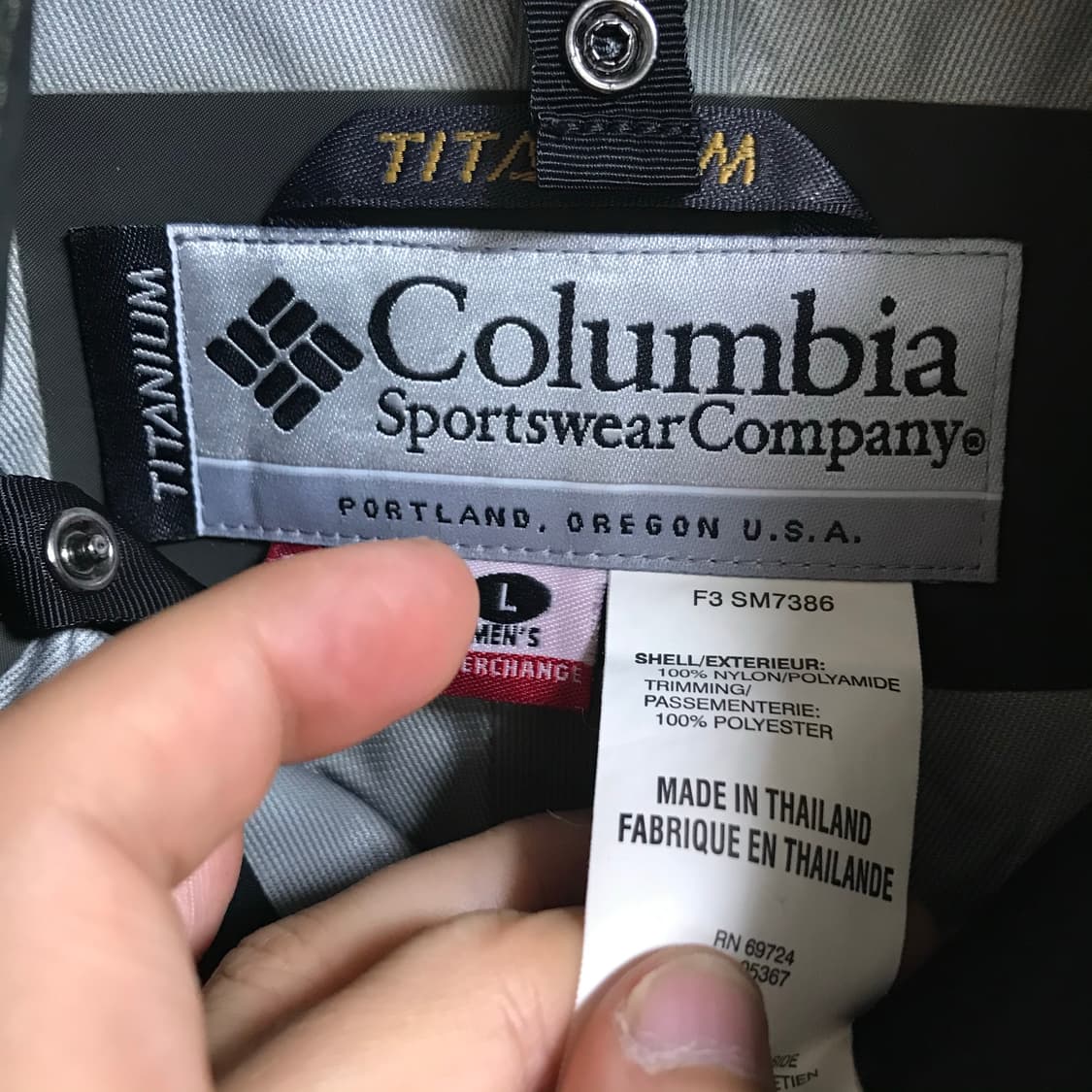 컬럼비아 고어텍스 대장급 테크바막자켓 상품이미지3