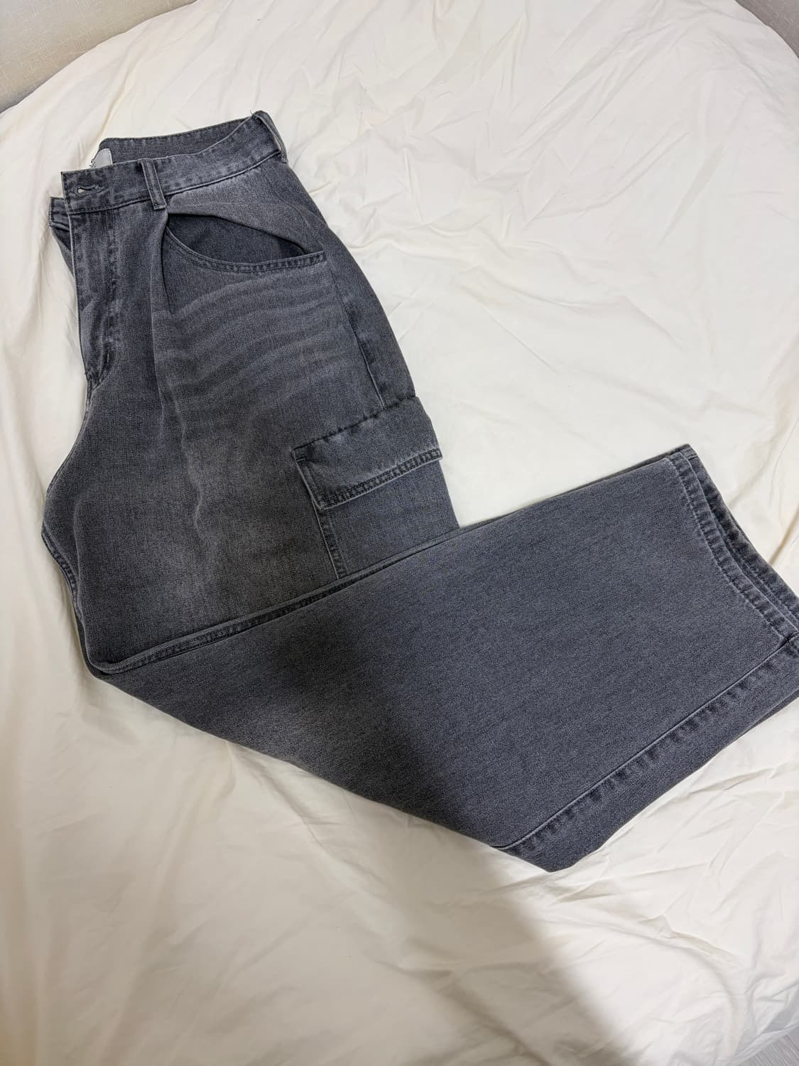 스튜디오 톰보이 와이드 포켓 진 상품이미지1