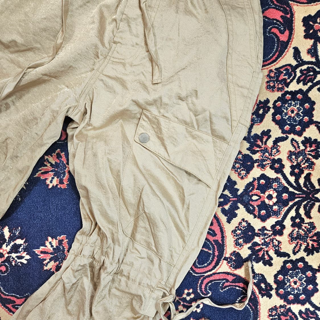 데비어퍼 시아 샤이닝 스트렙 밴딩 팬츠 1 size 상품이미지4