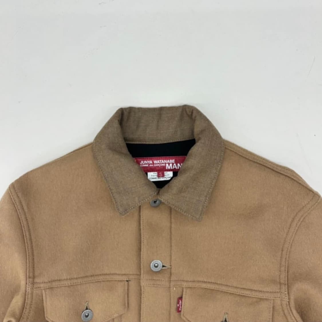 준야 와타나베 리바이스 울 트러커 자켓 S 상품이미지4