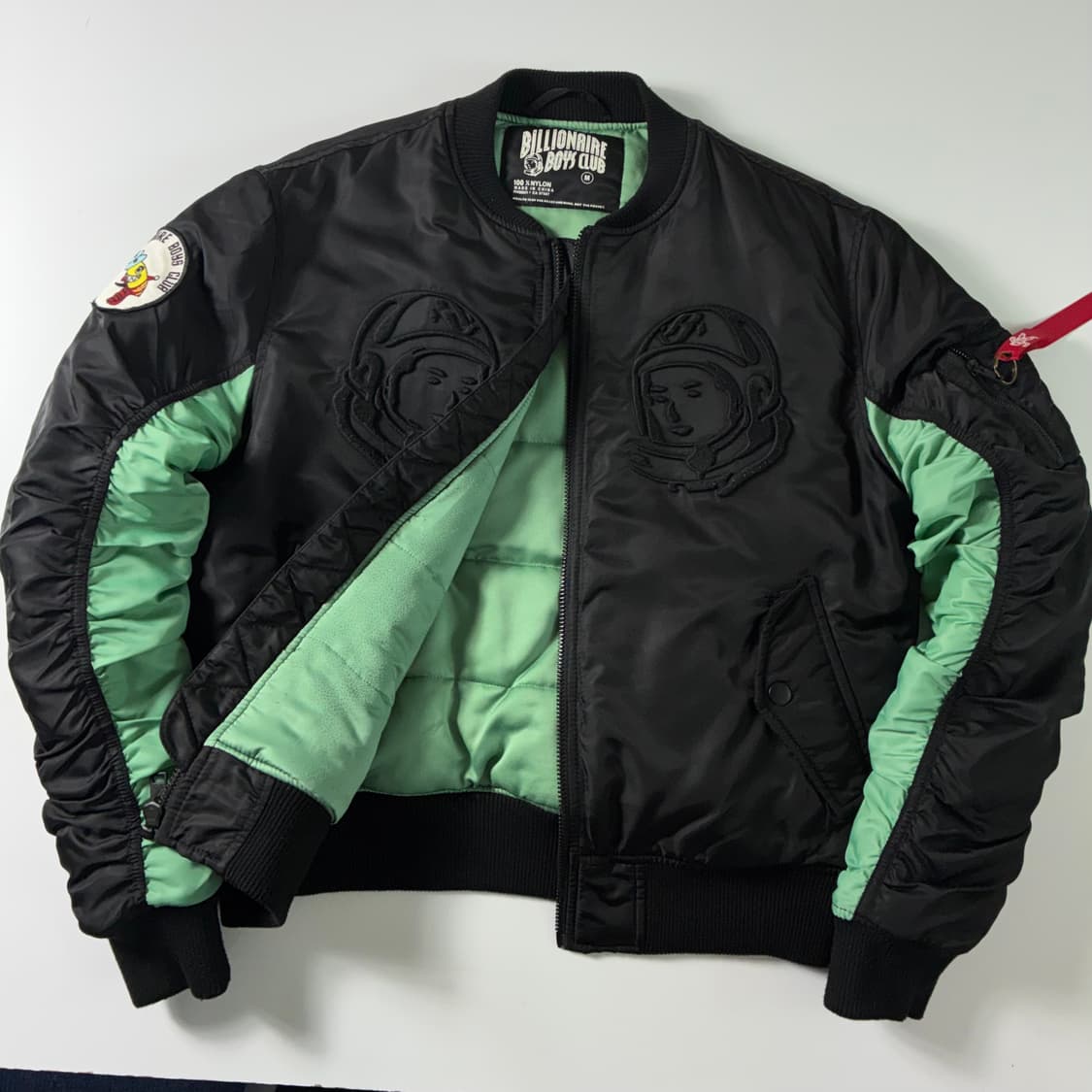 BBC 빌리네어 보이즈 클럽 빅로고 MA-1플라이트 자켓 상품이미지4