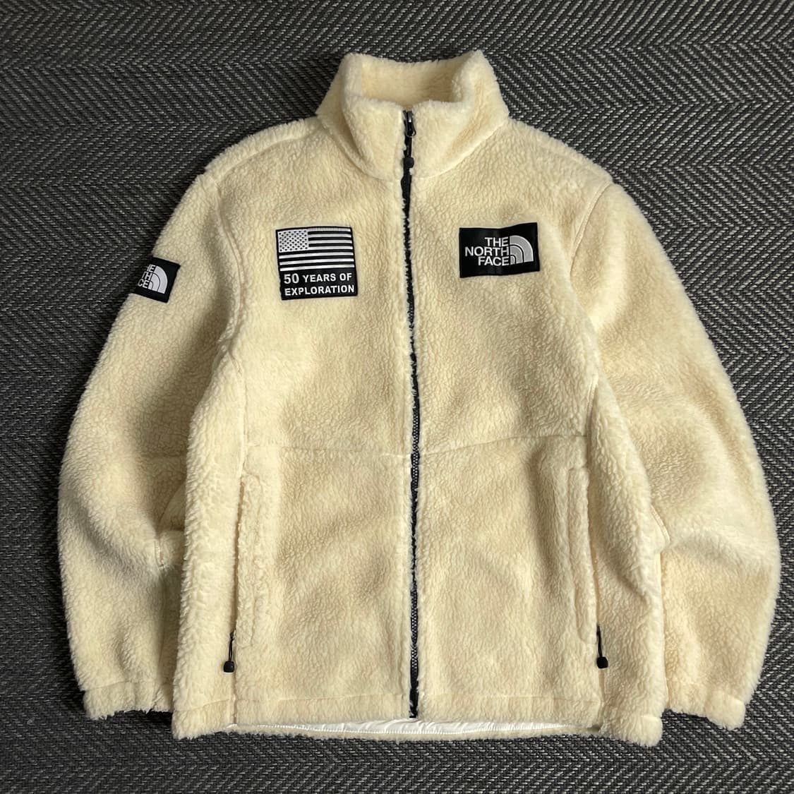 노스페이스 스노우 플리스 자켓 베이지y 3378 상품이미지2