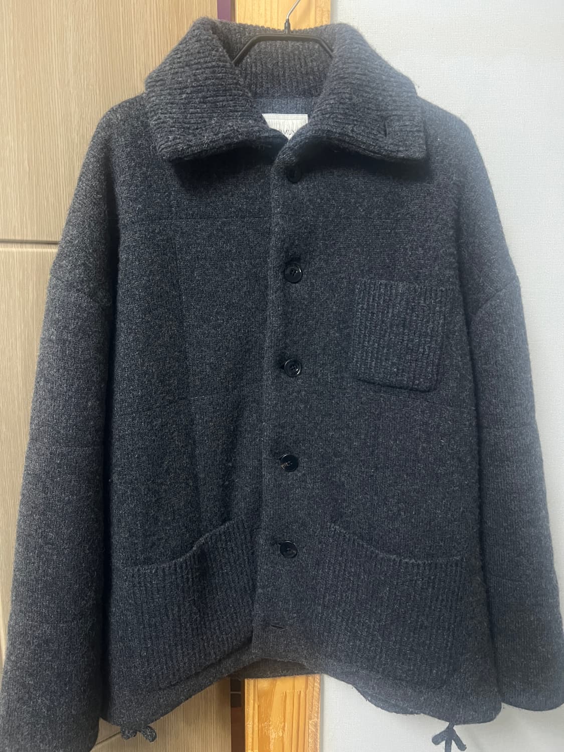 우마뭉 울 니트 자켓 M사이즈 상품이미지1