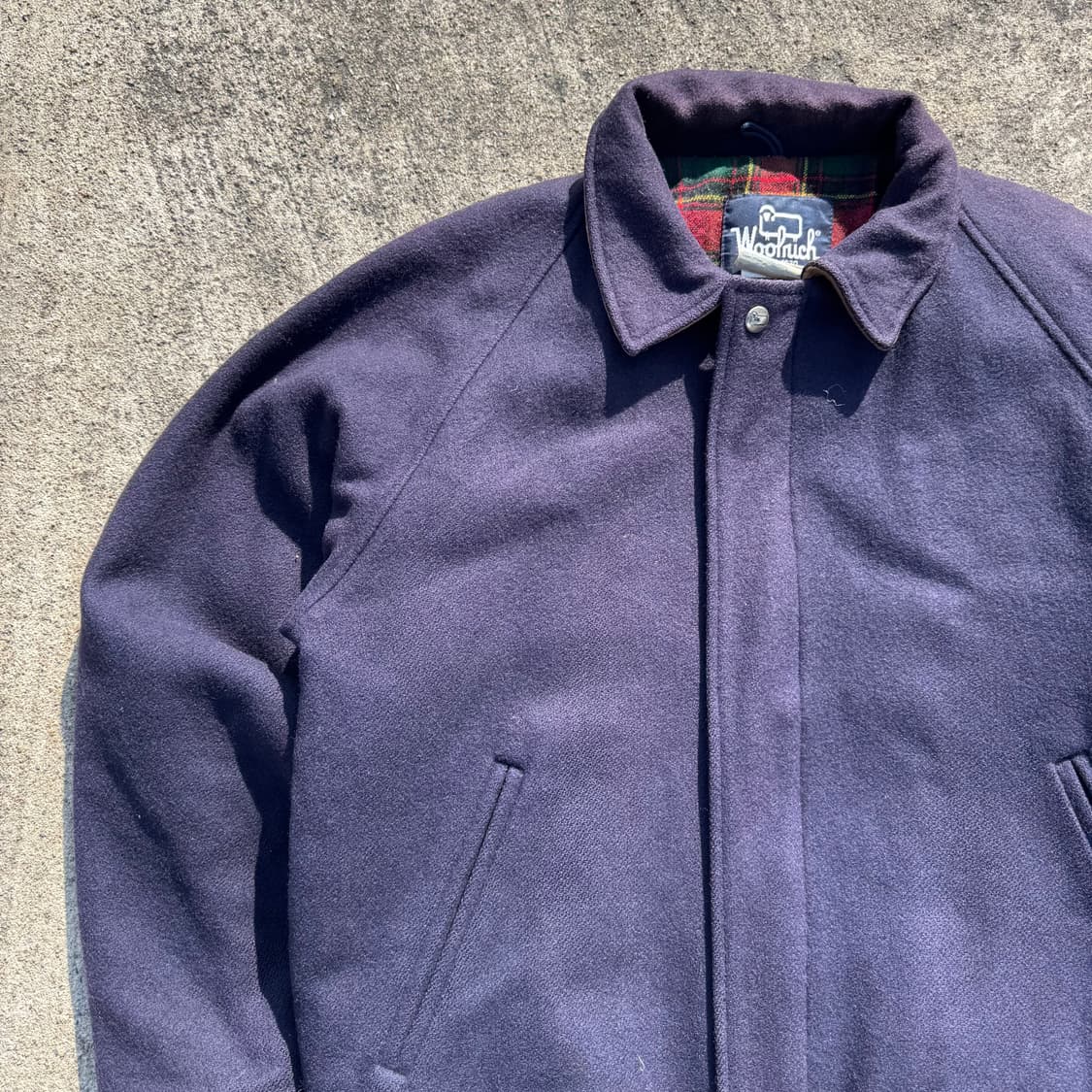 [L] Woolrich 울리치 울 블루종 자켓 상품이미지4