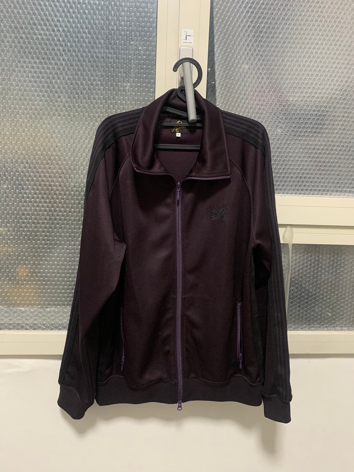 (L) 니들스 트랙 자켓 폴리 스무스 다크 퍼플 상품이미지1