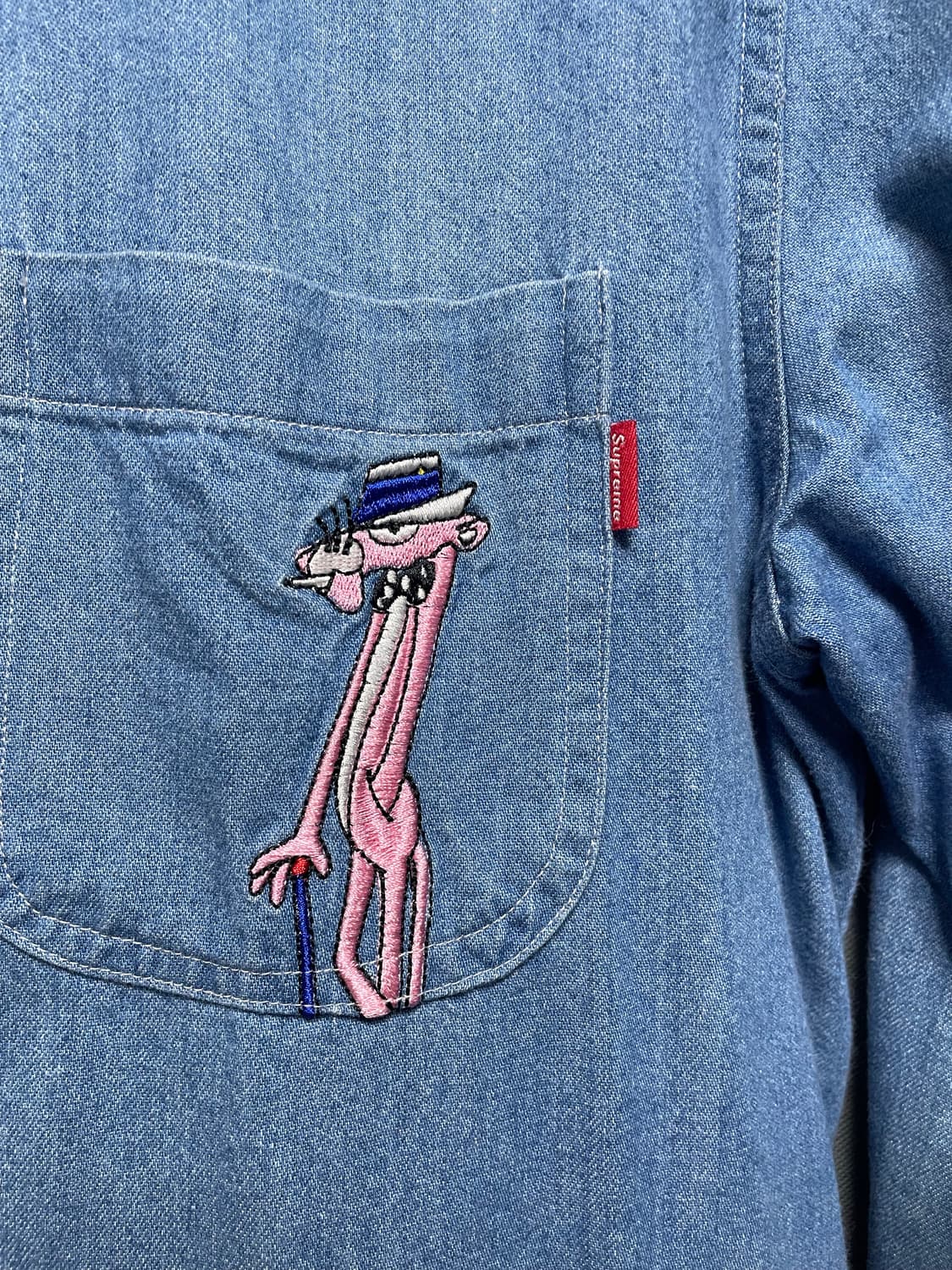 슈프림 핑크팬더 데님셔츠 상품이미지3