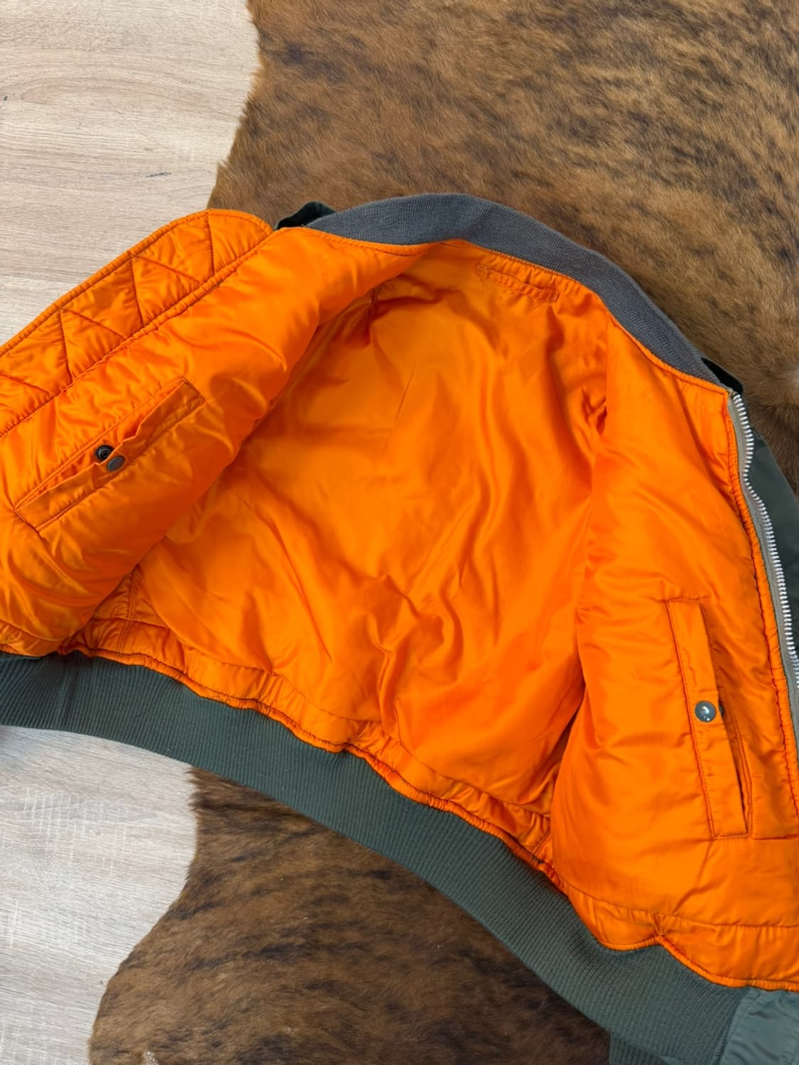 70s 알파인더스트리 8279E 봄버 자켓  상품이미지5