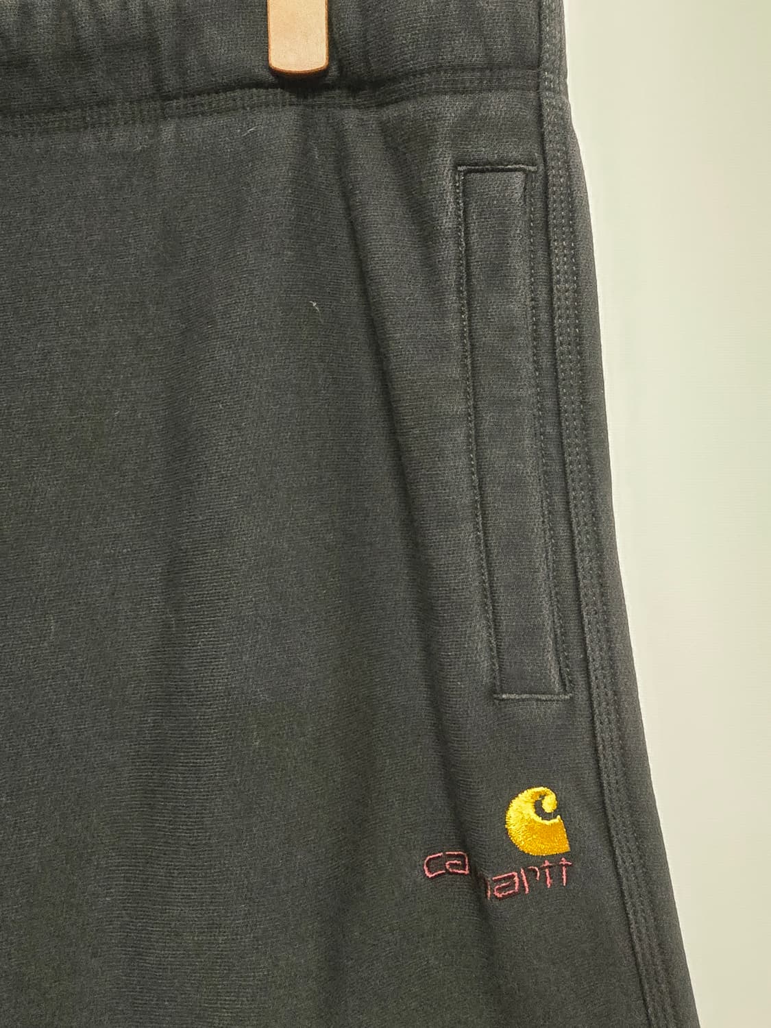 칼하트 블랙 조거팬츠 상품이미지2