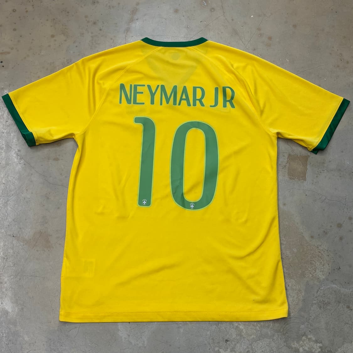 M 나이키 드라이핏 2014 브라질 국가대표팀. No.10 네이마르 Jr 상품이미지3