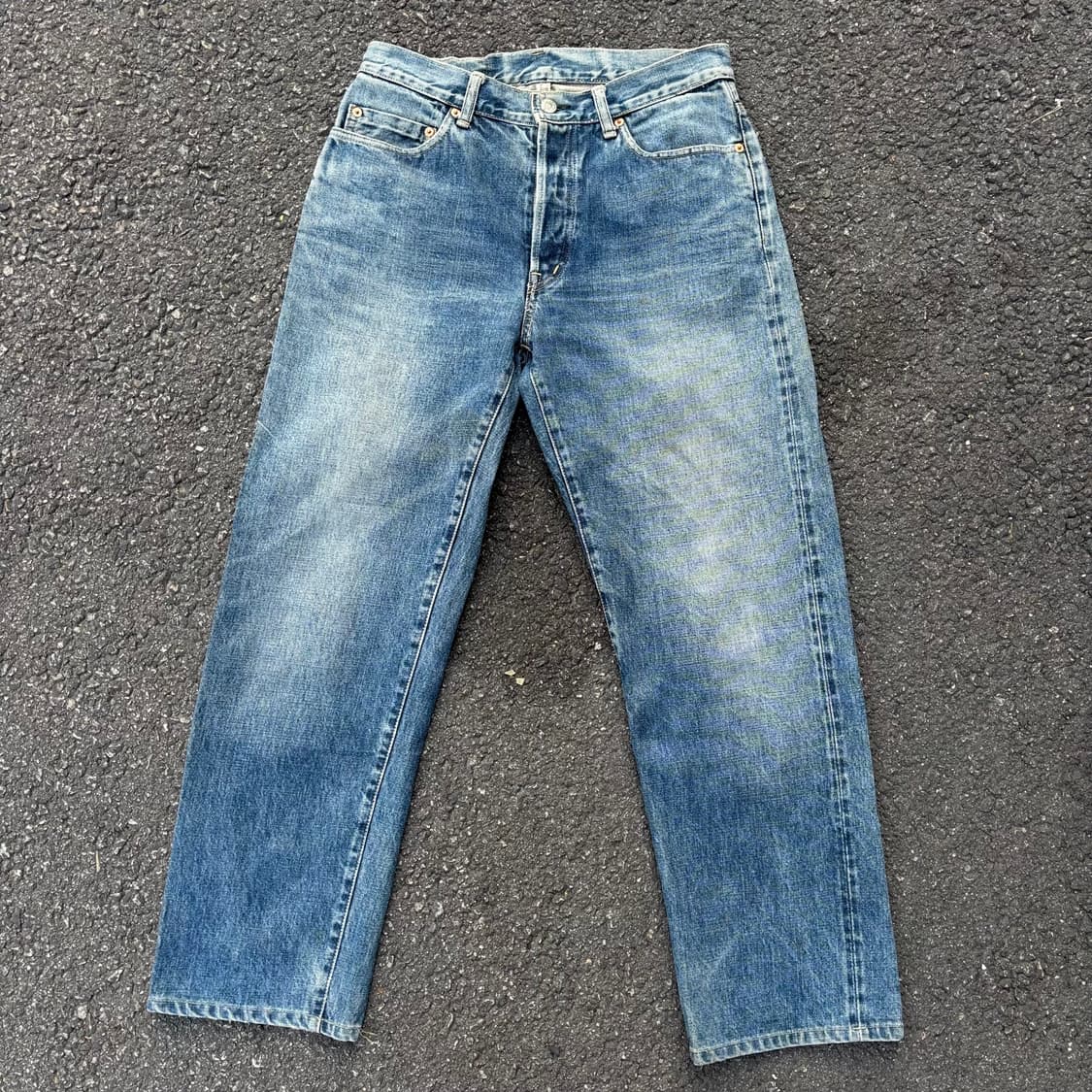 일본 할리우즈 런치 마켓 셀비지 데님 팬츠 상품이미지4