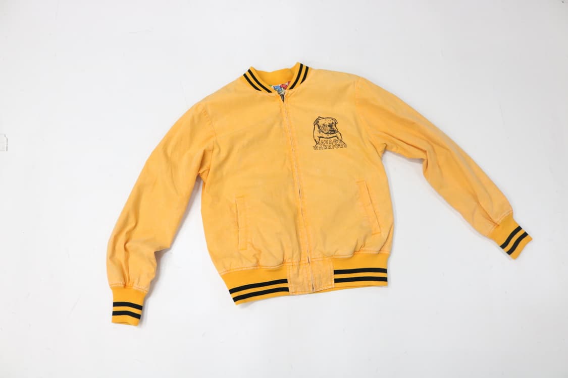 로데오크라운즈 리버시블 옐로우 워싱 불독 바시티 자켓 (2) 상품이미지2