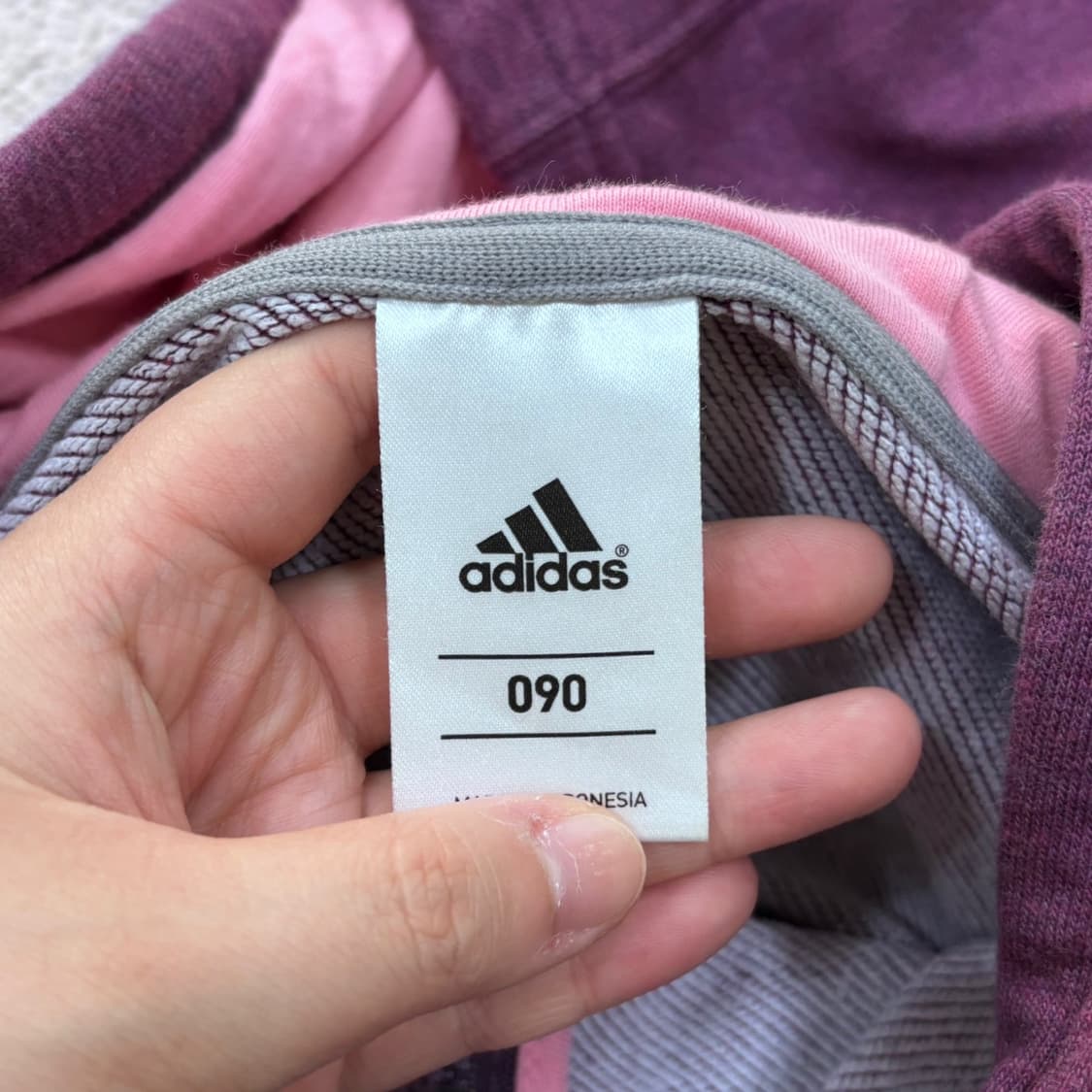090 아디다스 여성 후드 집업 자켓 0601E 상품이미지3