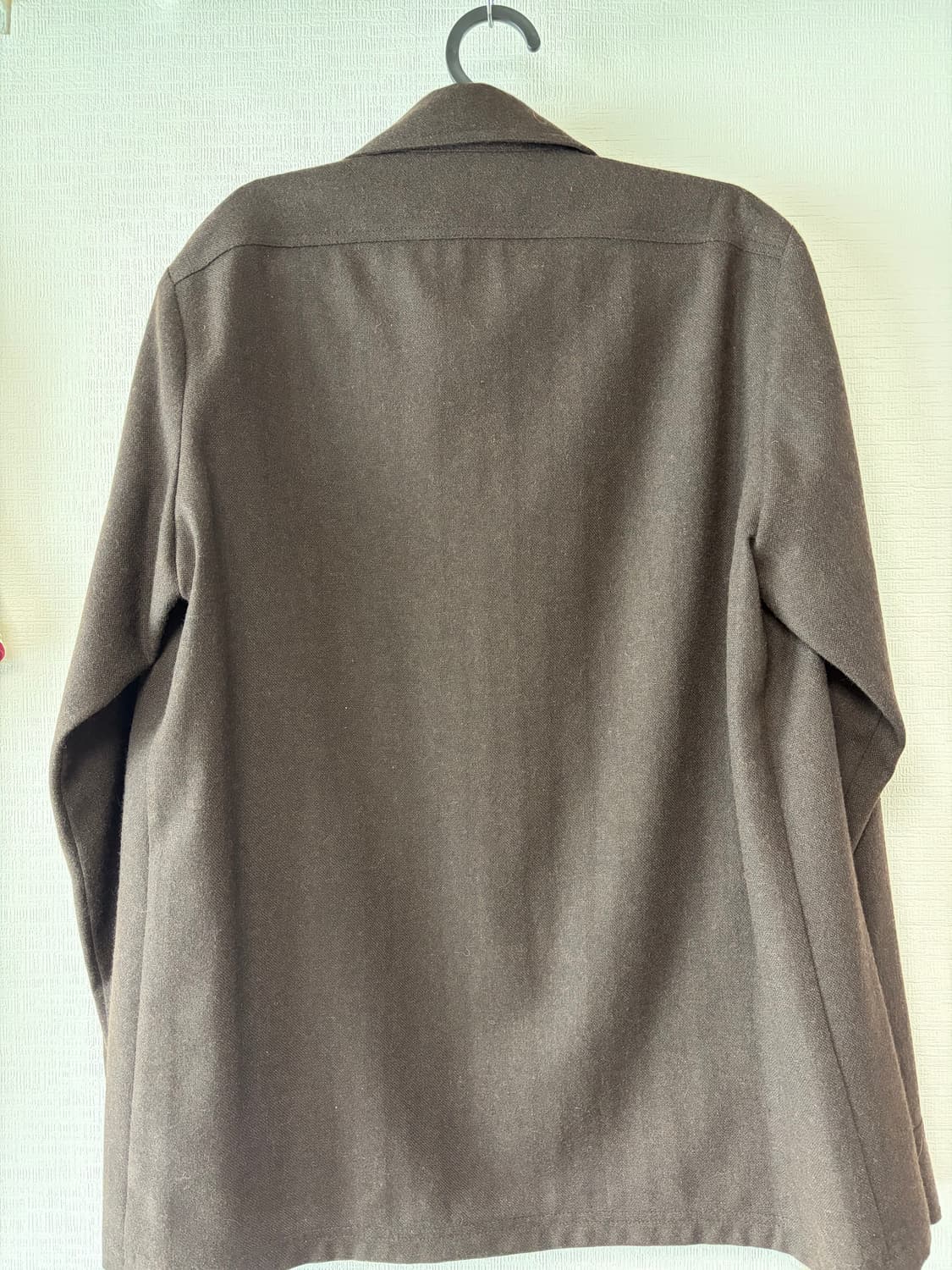 혜인서 울 포켓 셔츠 상품이미지3