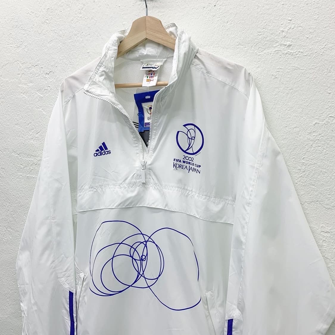 아디다스 피파 월드컵 2002 화이트 아노락 상품이미지3