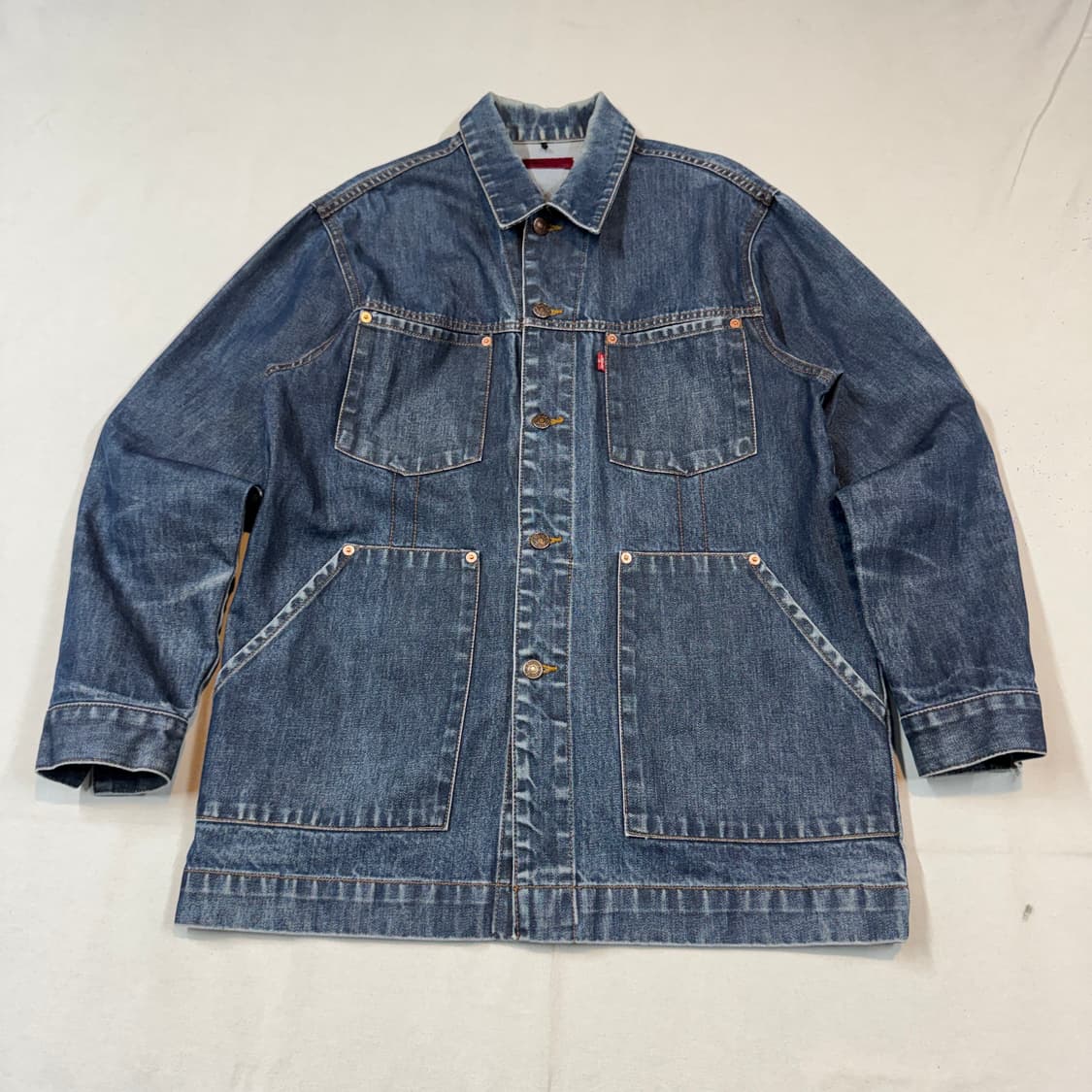 M) 리바이스 워크웨어 초어자켓 데님 청 자켓 상품이미지1