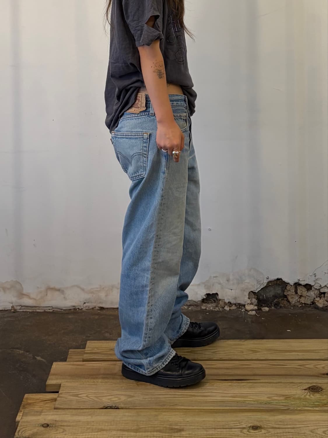 Levi’s 501 빈티지 페이드 데님 팬츠 상품이미지2