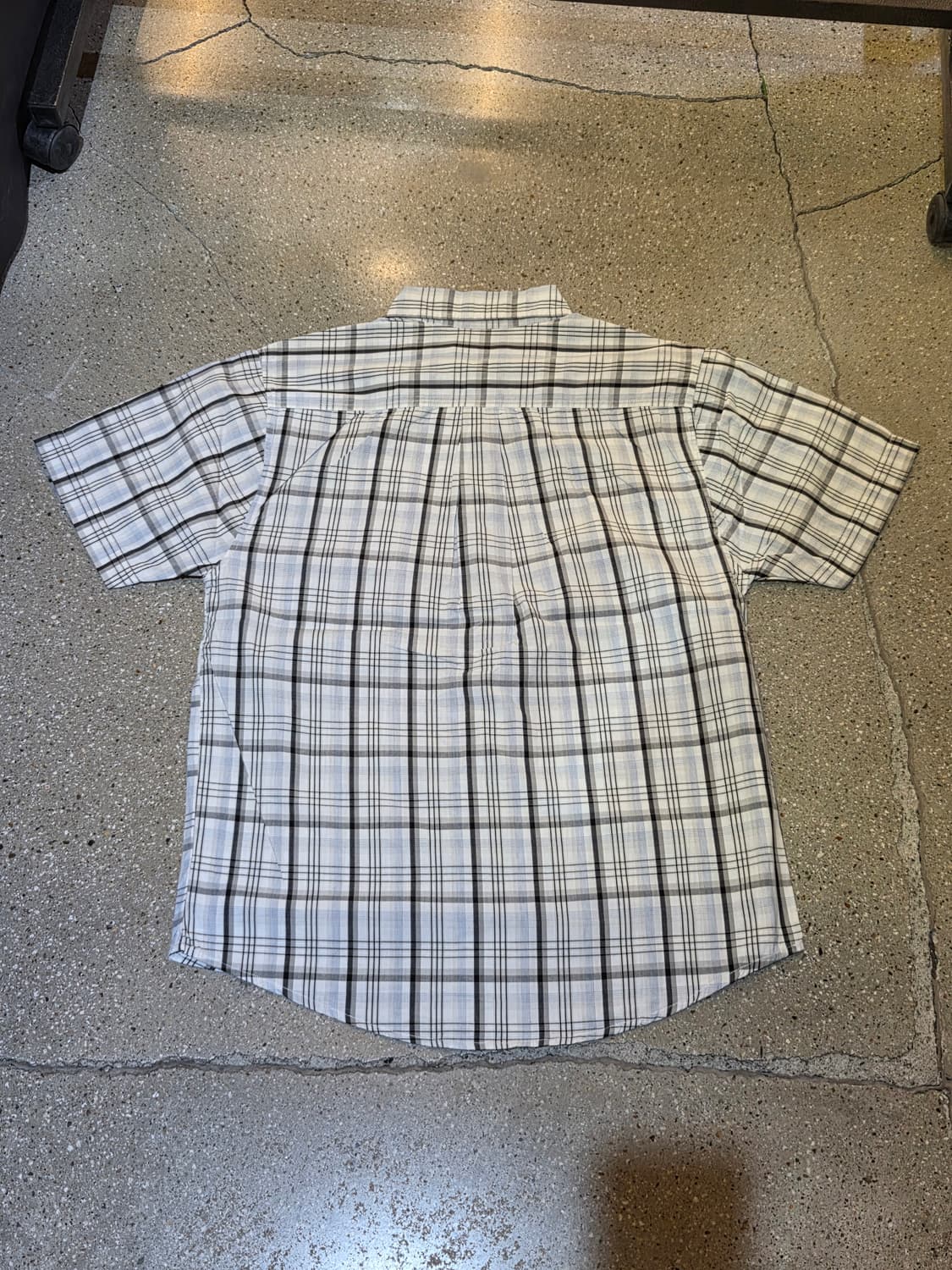 Carhartt 칼하트 화이트블루 체크셔츠 상품이미지5