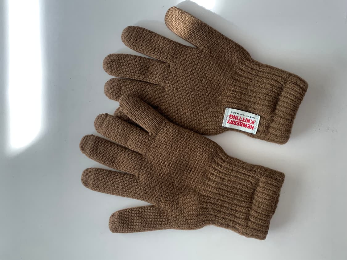 뉴베리니팅 브라운 장갑 상품이미지1