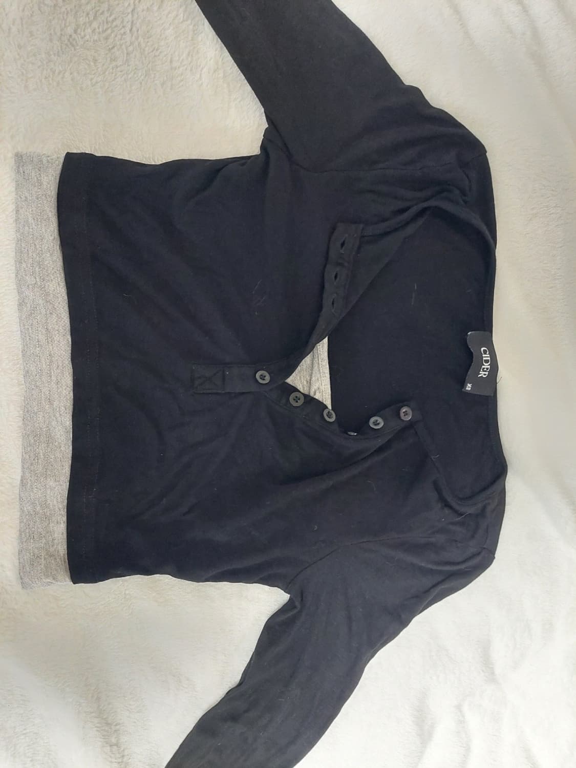 샵사이다 레이어드 긴팔 상품이미지2