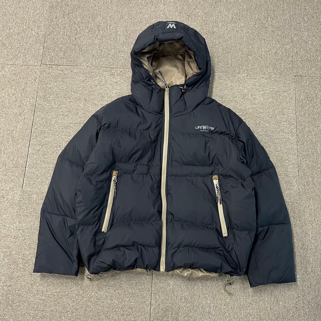 라이프워크 후드패딩 상품이미지2