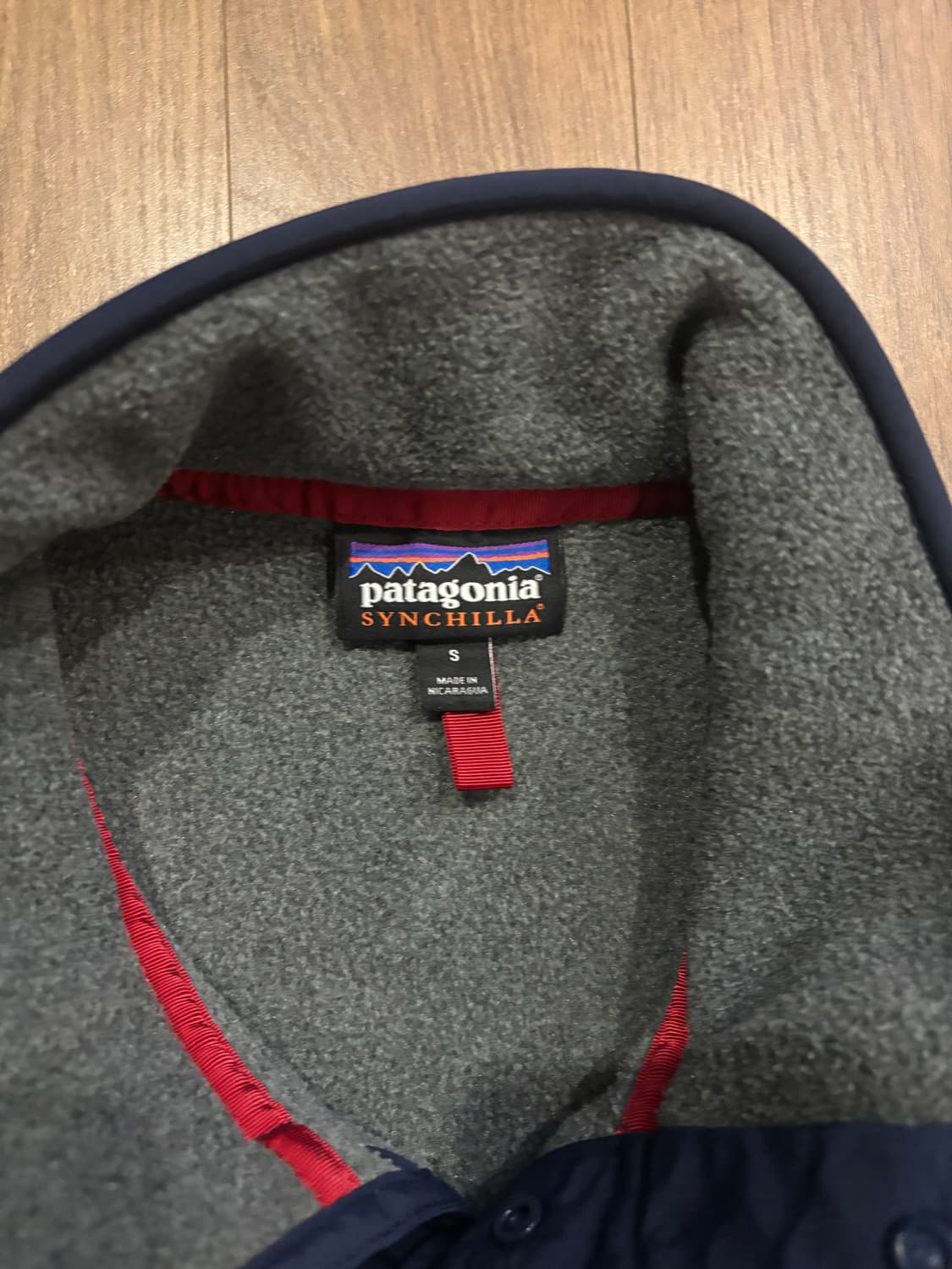 파타고니아 신칠라 니켈 네이비 s사이즈 상품이미지4