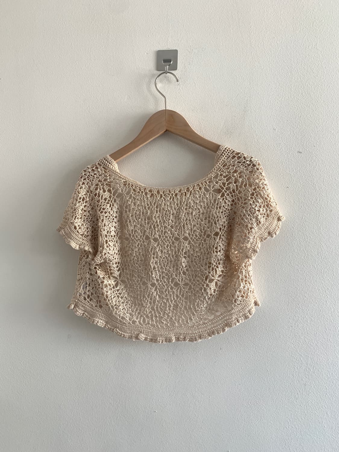 Punching frill bolero cradigan(beige) 상품이미지5