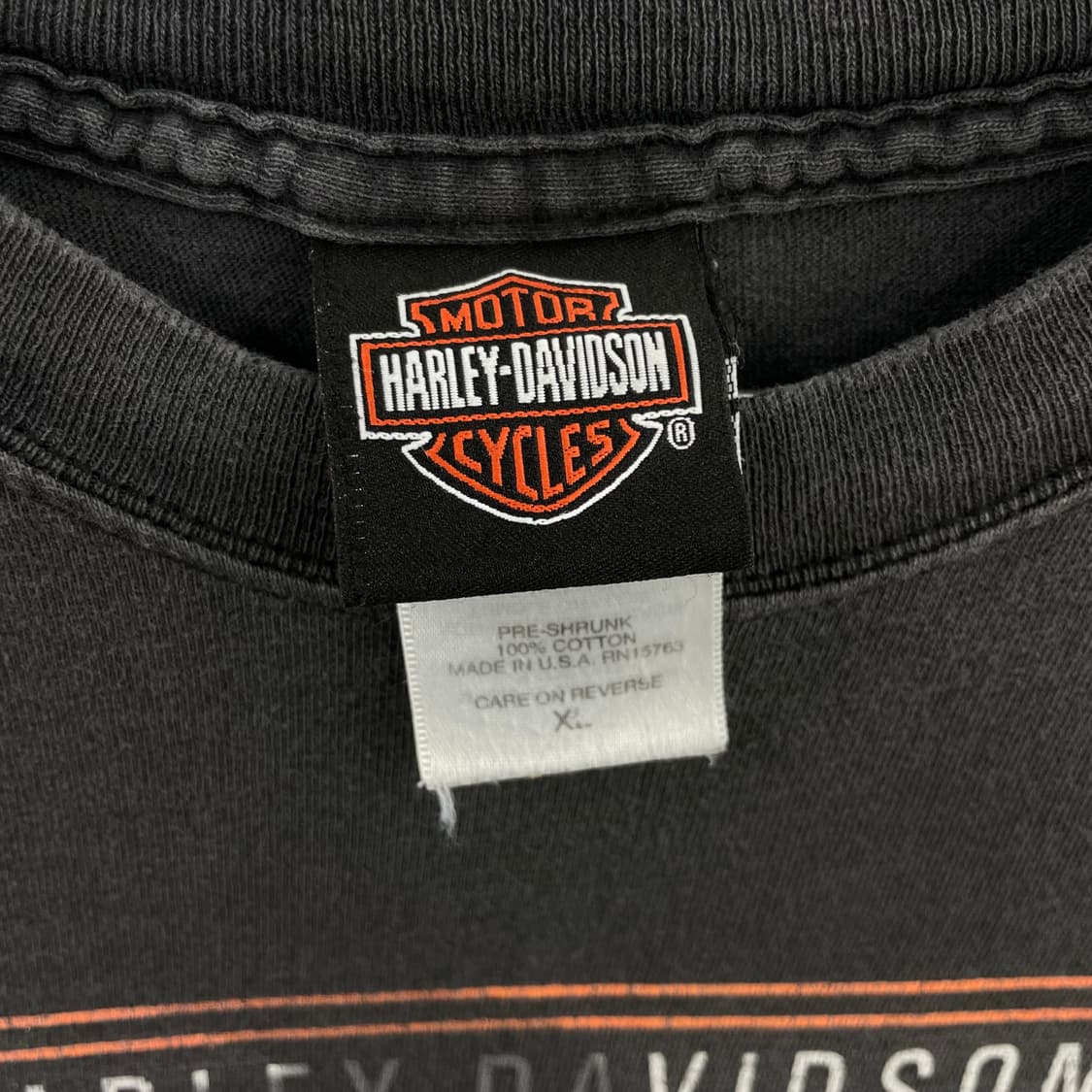 할리데이비슨 00s 루니툰즈 페이딩 빈티지 반팔 티셔츠 상품이미지7