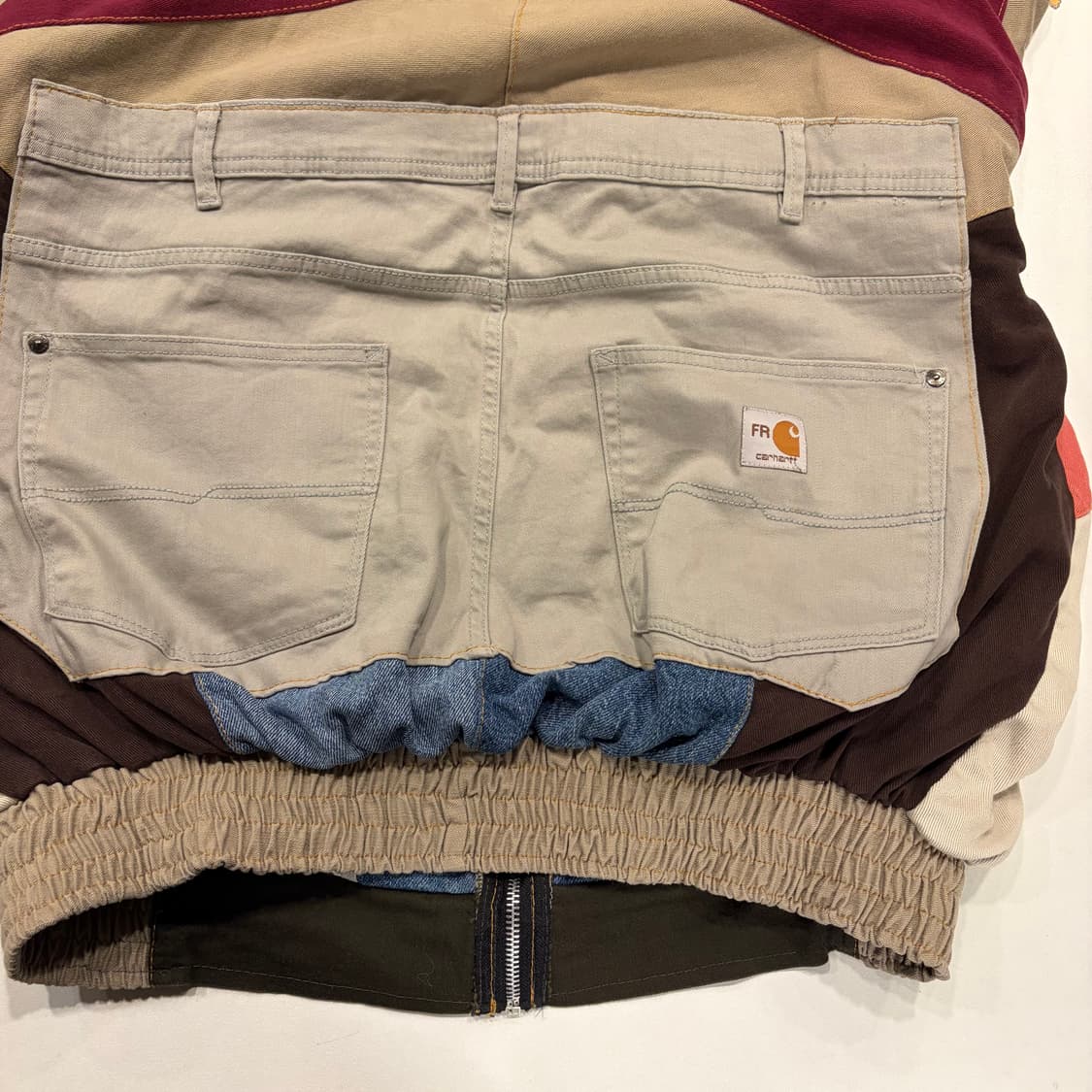 [L] 칼하트 FR 리메이크 패치워크 멀티컬러 자켓 B243 상품이미지8