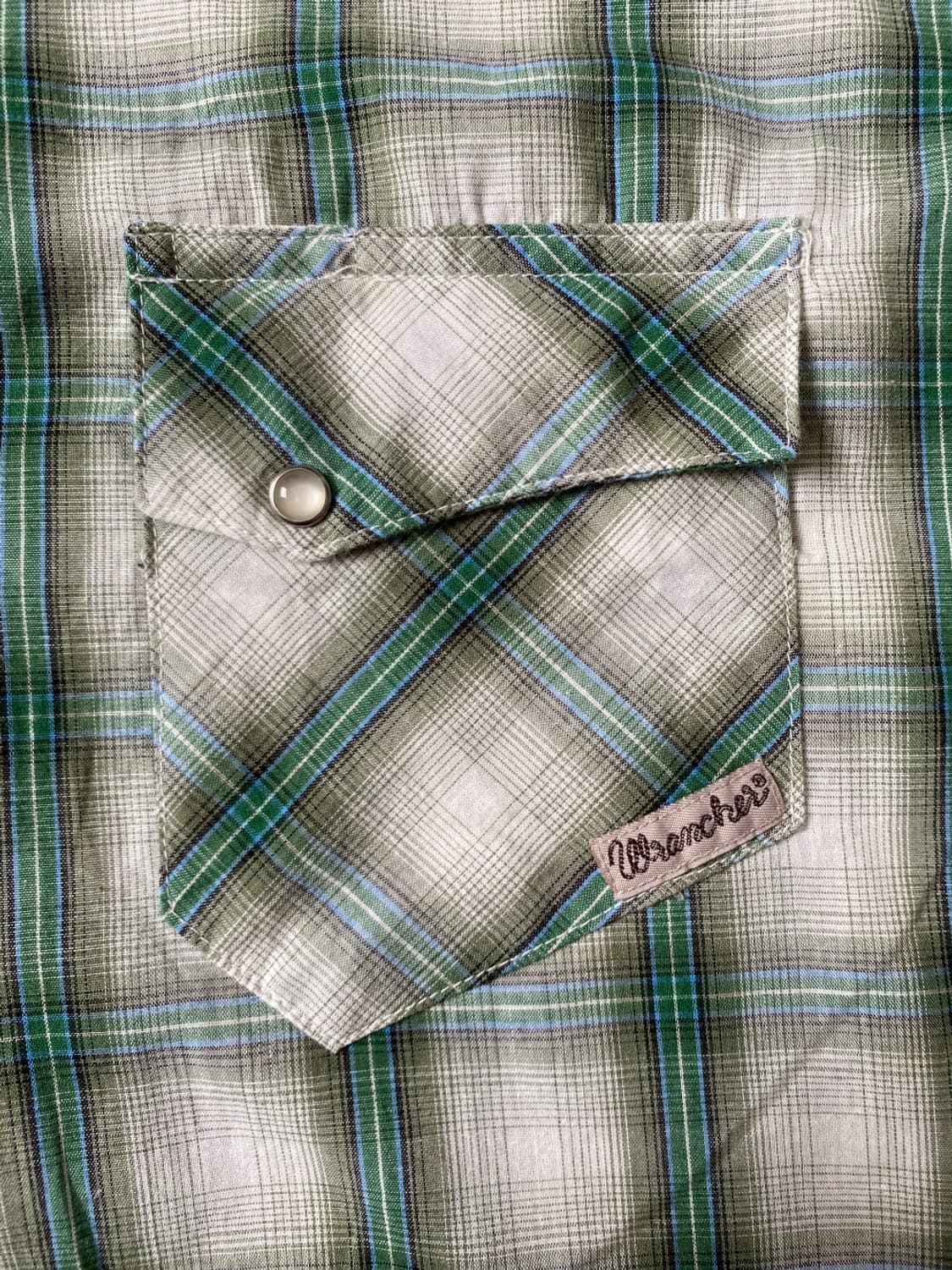 랭글러 체크 셔츠 (Man 2XL) AB0641 상품이미지6