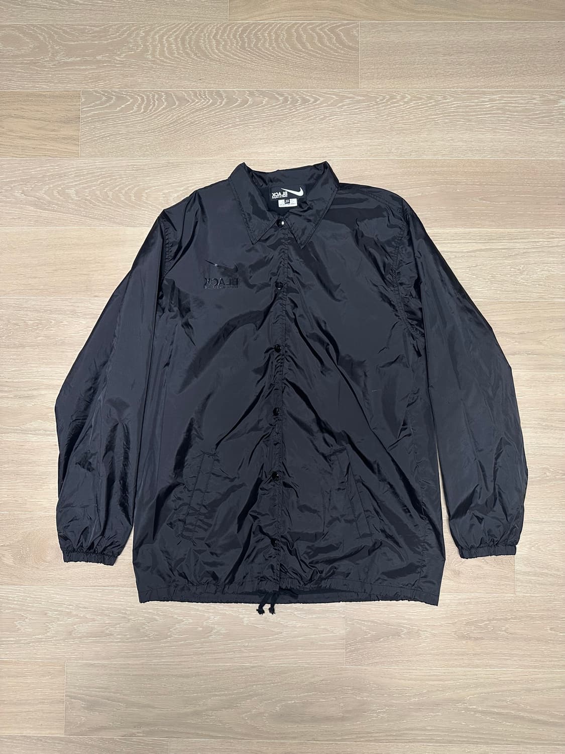나이키 블랙 Comme des Garcons 코치 자켓 XXL 상품이미지1