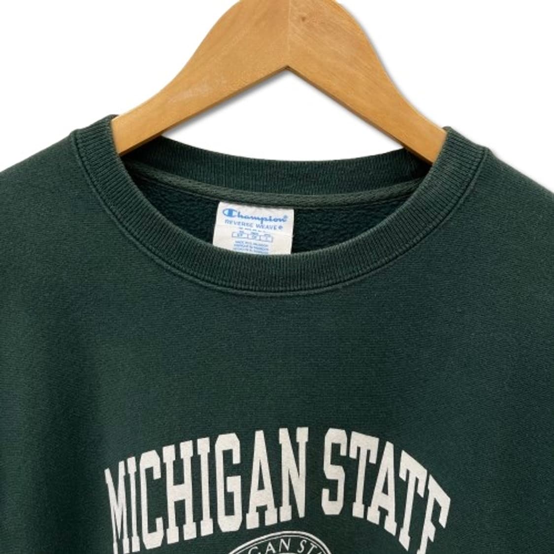 챔피온 리버스 위브 미시간 스테이트 맨투맨 상품이미지4