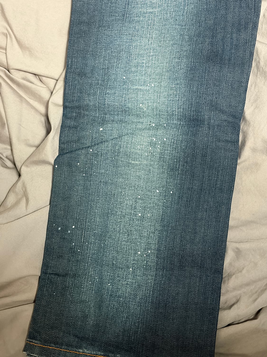 디올 옴므 08 언더마이카 레드페인트 진 (32 size) 상품이미지9