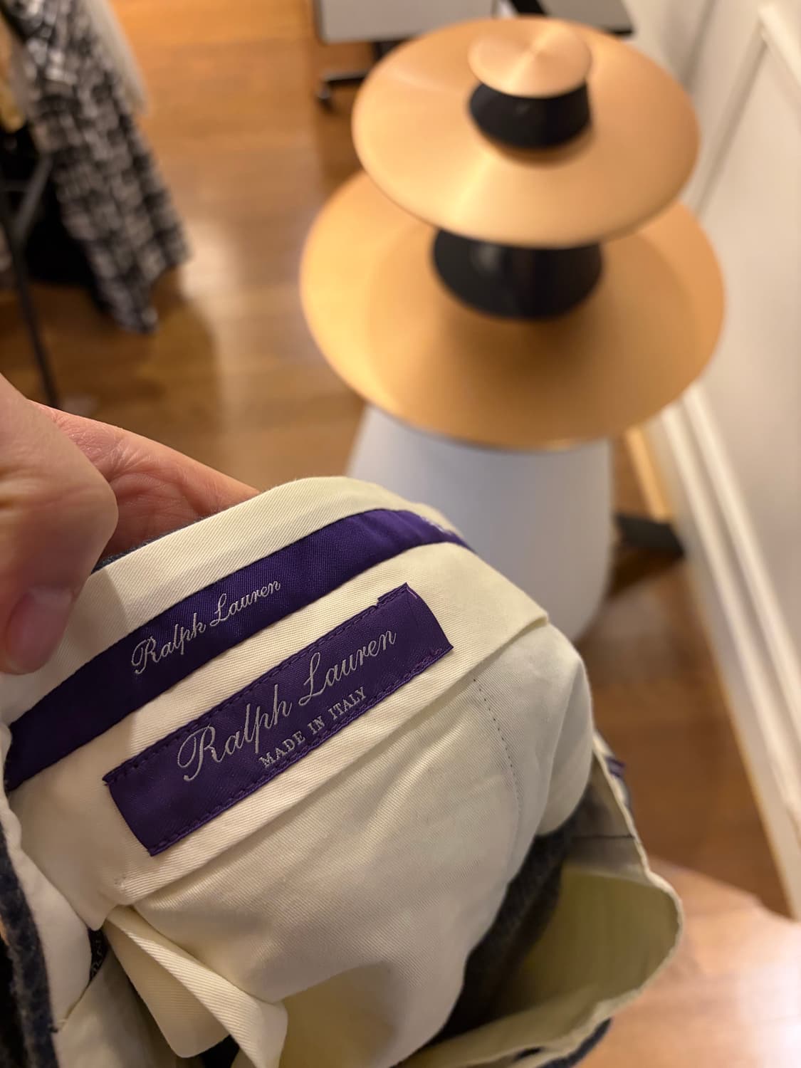 랄프로렌퍼플라벨 캐시미어 팬츠  상품이미지6