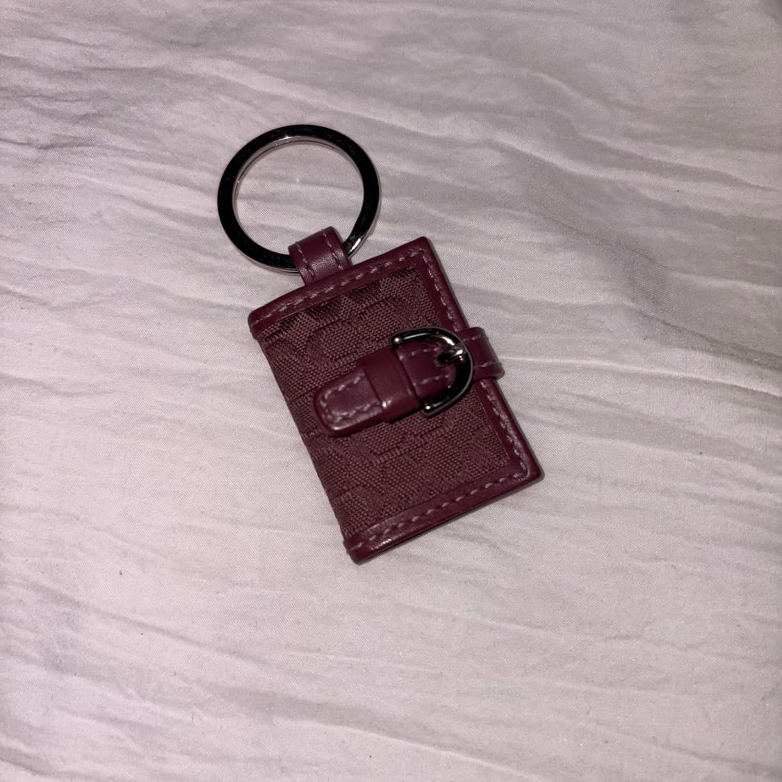 Coach frame keyring (cherry red) 상품이미지2