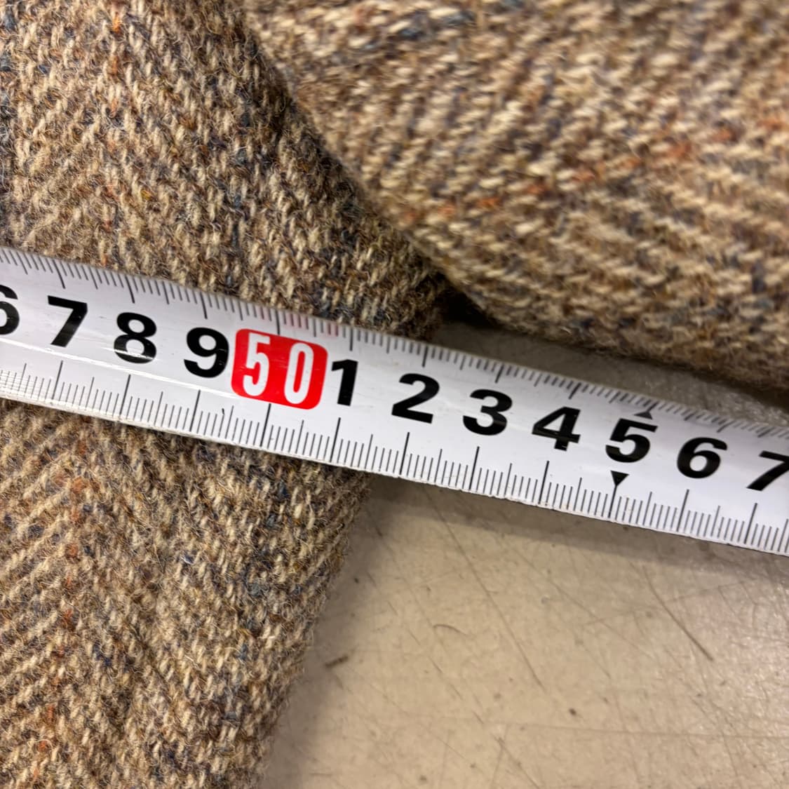 Uk빈티지 해리스트위드 쓰리버튼 블레이저 상품이미지5