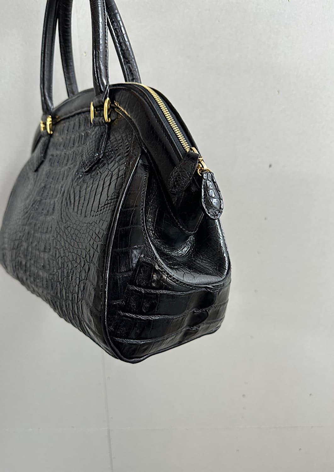 빈티지 악어가죽 핸드백  상품이미지2