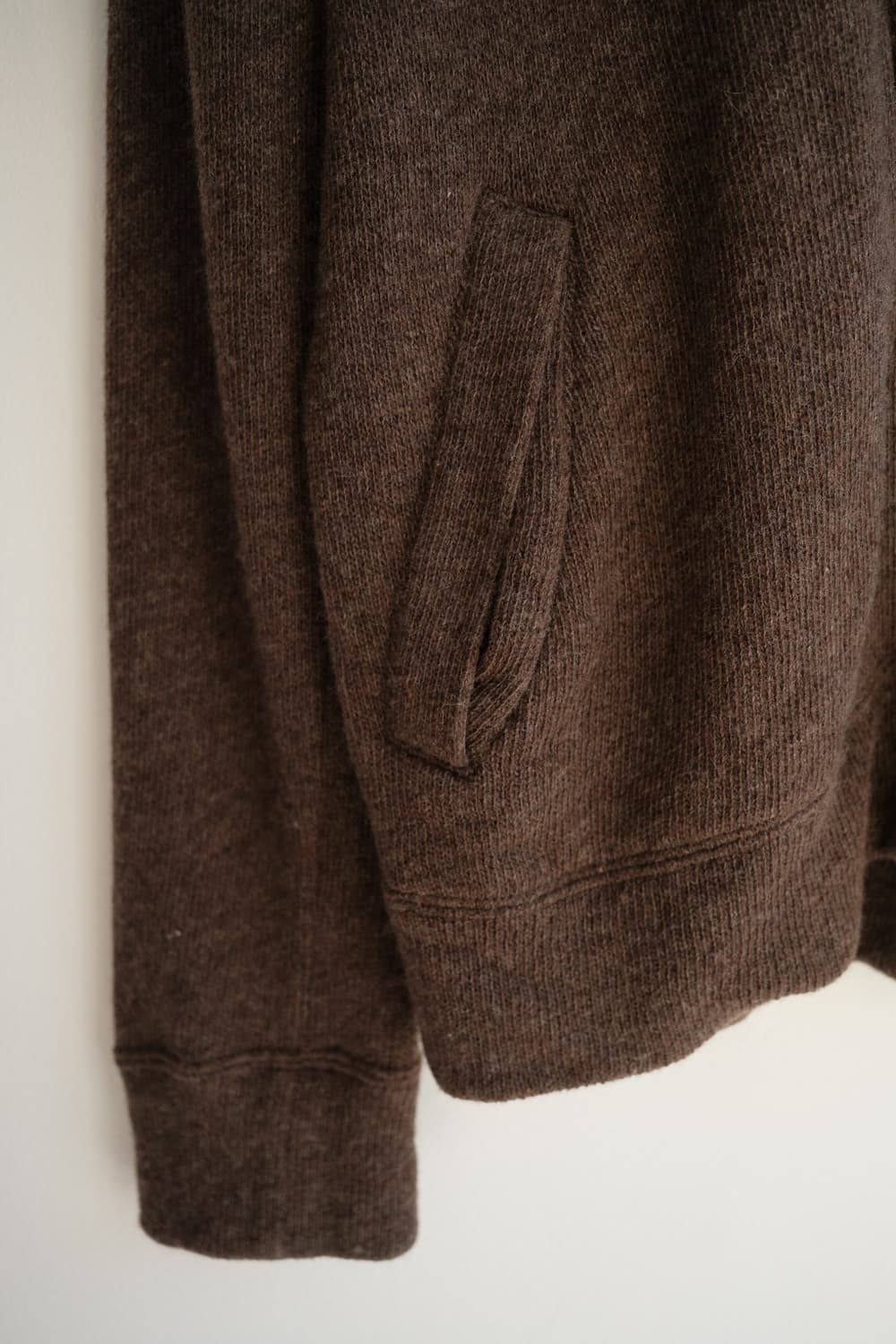 Knit hood zip 상품이미지3